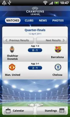 UEFA Champions League android App screenshot 2